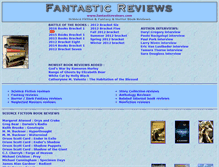 Tablet Screenshot of fantasticreviews.com